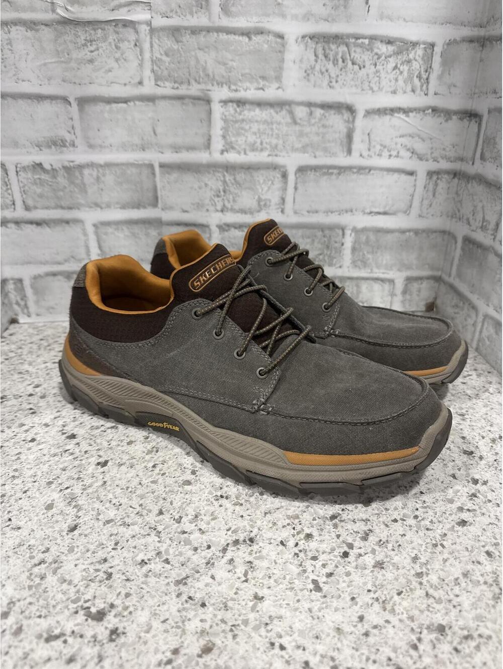 Skechers Men's Casual Canvas Air Cooled Memory Foam Shoes